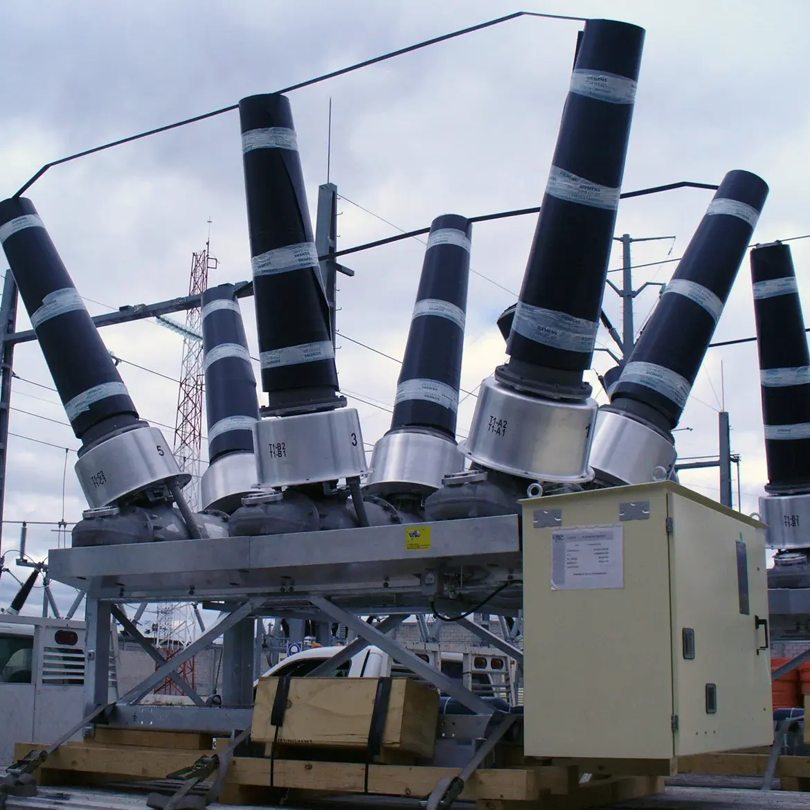 Interruptor de potencia en SF6